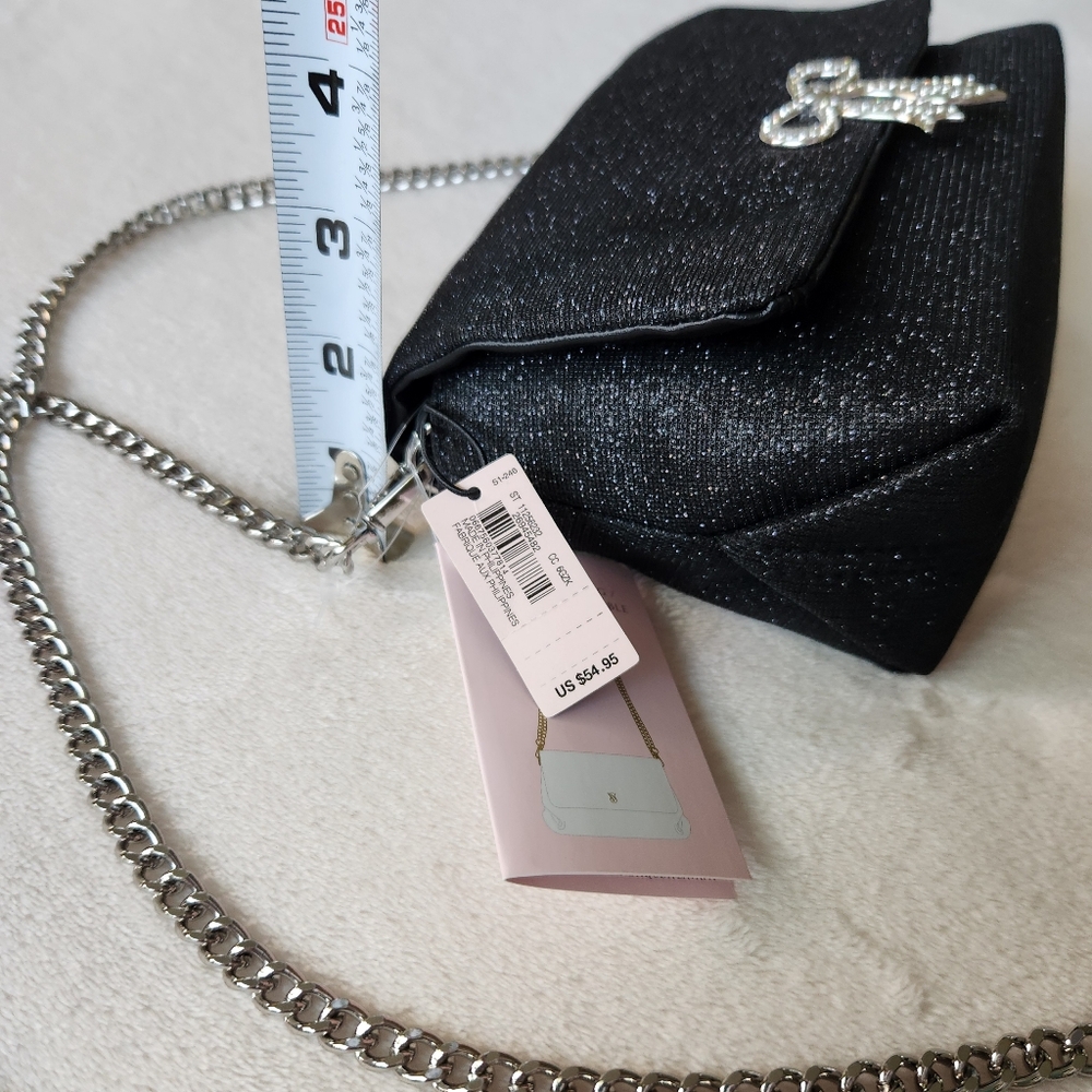NEW! Victoria's Secret Sparkle Bow Crossbody - Picture 10 of 13